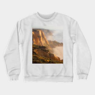 Cliffs. Vale Furado. Nazaré. Crewneck Sweatshirt